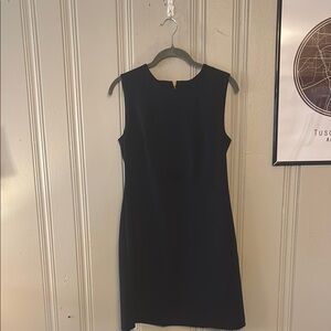 Elegant Calvin Klein Navy Sleeveless Work/Cocktail Dress